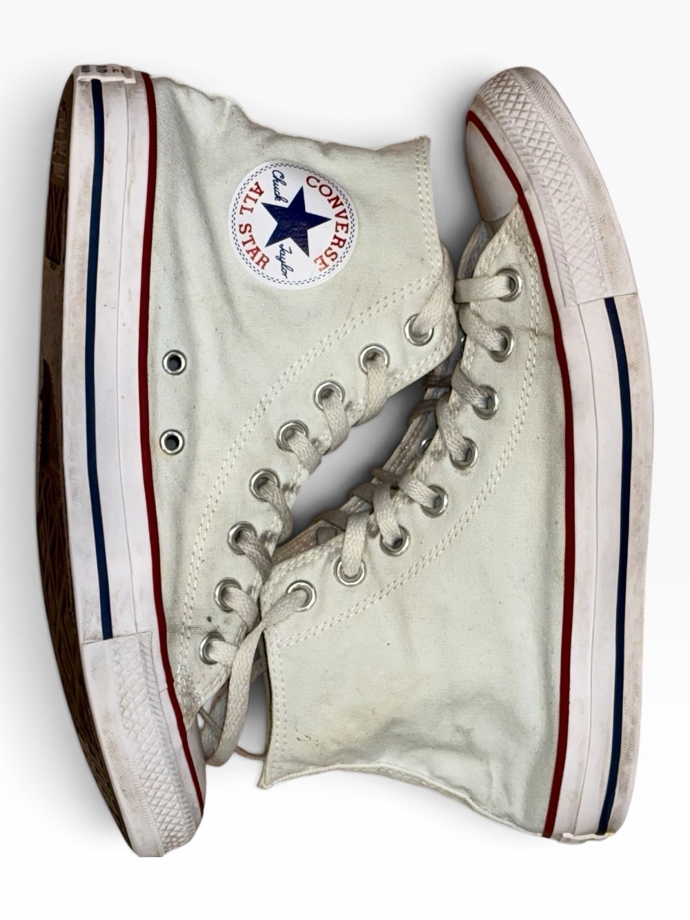 Converse Chuck Taylor All Star White High Top Sneakers | Unisex 7.5M / 9.5W